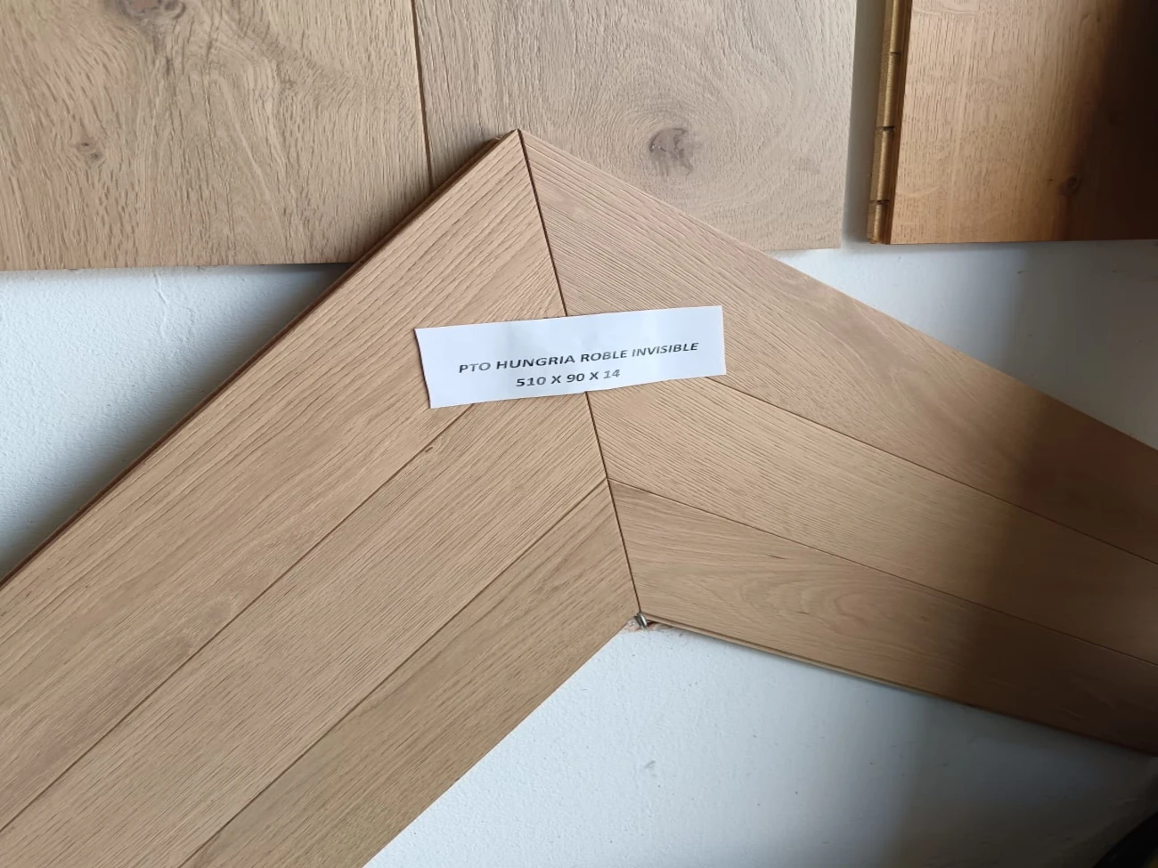 Detalle de suelo de madera